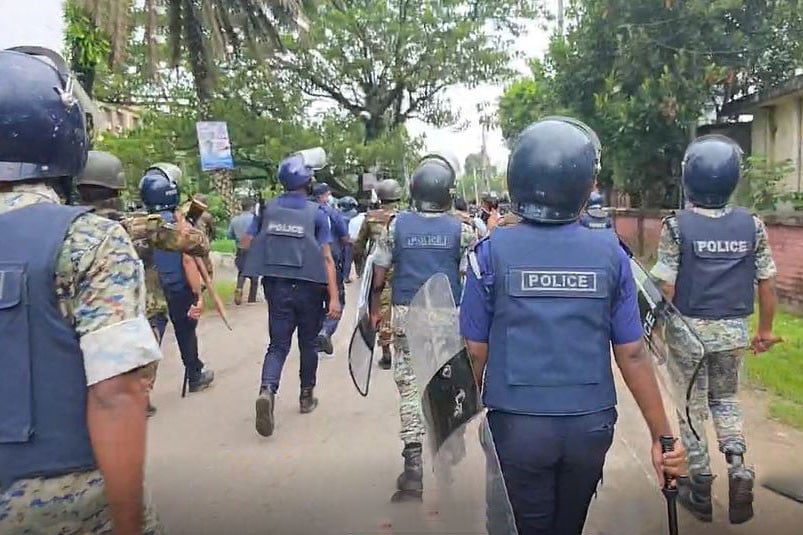 গোপালগঞ্জে ৪ প্লাটুন বিজিবি মোতায়েন